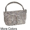 Michael Rome 9437 Medium Snake Embossed Hobo Bag