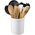 Kitchen Tool 16-piece Set in Ceramic Tub