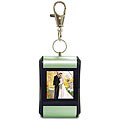 Green Rounded Digital Photo Keychain
