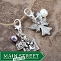 JonCar Fashion Forward Angelic Pearl Charms (7-9 mm) (Set of 2)
