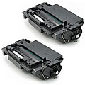 HP Q7551A Black Remanufactured Toner (Pack of 2)