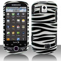 Samsung Intercept M910 Black/ White Zebra Snap-on Protective Case Cover
