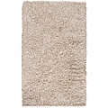 Hand-woven Houdini Beige Wool Rug (8'x10')