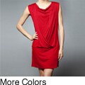 AtoZ Women's Drop-waist Mini Dress