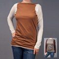 AtoZ Women's Raglan Sleeve Top