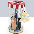 Jole Cute Brutes Animal Ice Cream Spoons (Set of 4)