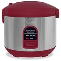 Wolfgang Puck Red Heavy-duty 10-cup Rice Cooker with WP Recipes (Refurbished)