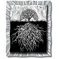 abstract Art Valenti Ash Carl 'Rooted' Abstract Metal Wall Art