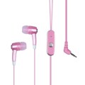 LG Lotus LX600 Pink Premium Stereo Handsfree Earphones