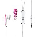 Motorola Droid 2 A955 Luxury Pink Rhinestone Diamante Handsfree Headset