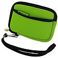 rooCASE SLV2 Green Neoprene Sleeve Case for HP Digital Camera