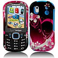 Samsung Intensity II Purple Love Snap-on Protective Case Cover