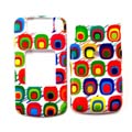 Blackberry Pearl Flip Colorful Square Snap-on Protective Case Cover