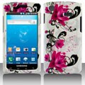 Samsung Captivate Red Flower Snap-on Protective Case Cover