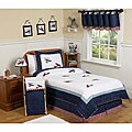 JoJo Designs Red/ White/ Blue 4-piece Twin-size Comforter Set