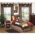 JoJo Designs Brown 4-piece Twin-size Comforter Set
