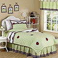 JoJo Designs Green 4-piece Twin-size Comforter Set