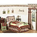 Monkey 4-piece Boy's Twin-size Bedding Set