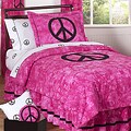 JoJo Designs Pink 4-piece Twin-size Comforter Set