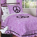 JoJo Designs Purple 4-piece Twin-size Comforter Set