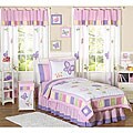 JoJo Designs Butterfly 3-piece Girls Queen-size Quilt Set