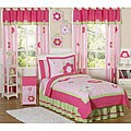 JoJo Designs Flower 3-piece Girl Queen-size Quilt Set
