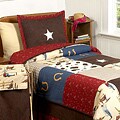 Wild West Cowboy 3-piece Boy's Full/ Queen-size Bedding Set
