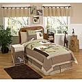 Jungle Adventure Animal Safari 4-piece Boy's Twin-size Bedding Set