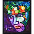 Ferdie Pacheco 'Elvis Presley' Framed Canvas Art