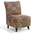 Retro Floral Fabric Chair