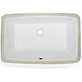 Highpoint Collection White 19x11-inch Undermount Ceramic Vanity Sink