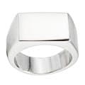 Stainless Steel Square Face Ring