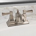 Fontaine Patiglia Brushed Nickel 4-inch Centerset Bathroom Faucet