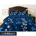 City Scene Garden Trellis King-size Duvet Cover Set