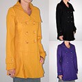 Institute Liberal Women's Double-breasted Envelope Collar Coat
