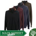 Read the Green Men's Eco-friendly 1/4-zip Melange Fleece