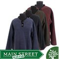 Read the Green Women's Eco-friendly 2-button Henley Melange Fleece