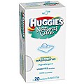 Huggies Natural Care Disposable 20 ct Hypoallergenic Washcloths (Pack of 4)