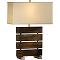 Nova Lighting 'Divide' 1-light Wood Reclining Table Lamp