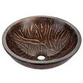 Kraus Cooper Forest 19mm Thick Glass Vessel Sink