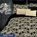 Street Revival Flower Skull Full-size 6-piece Bed in a Bag with Sheet Set