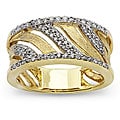 10k Two-tone Gold 1/3ct TDW Diamond Fashion Ring (H-I, I1)