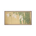 36-inch 'Bamboo Escape' Framed Silk Screen (China)