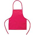 Bagworks Hot Pink Twill Junior Chef Double Pocket Apron