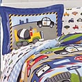 Trucks and Tractors 5-piece Twin-size Bed in a Bag with Sheet Set