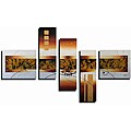 abstract Oil paintings blogs and more! 'Formation' 5-piece Art Set