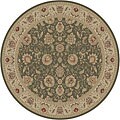 Empress Green Oriental Rug (5'3 Round)