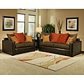 Roxanne Microsuede 2-piece Sofa Set