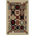 Soho Ivory Oriental Rug (8' x 11')