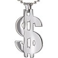 Stainless Steel Dollar Sign Necklace